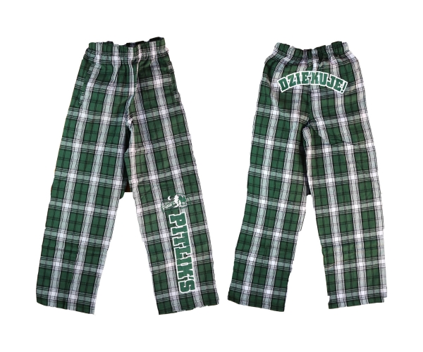 PSBR FLANNEL PANTS front and back